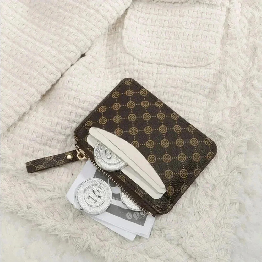 ⚠️Clearance Coffee Brown Small & Slim Cardholder / Wallet - Picture 3 of 4